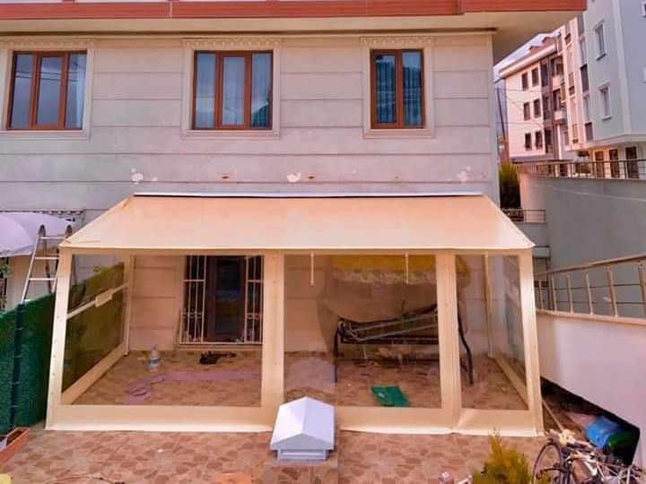 برجولات بأجناب ثابتة أو متحركة